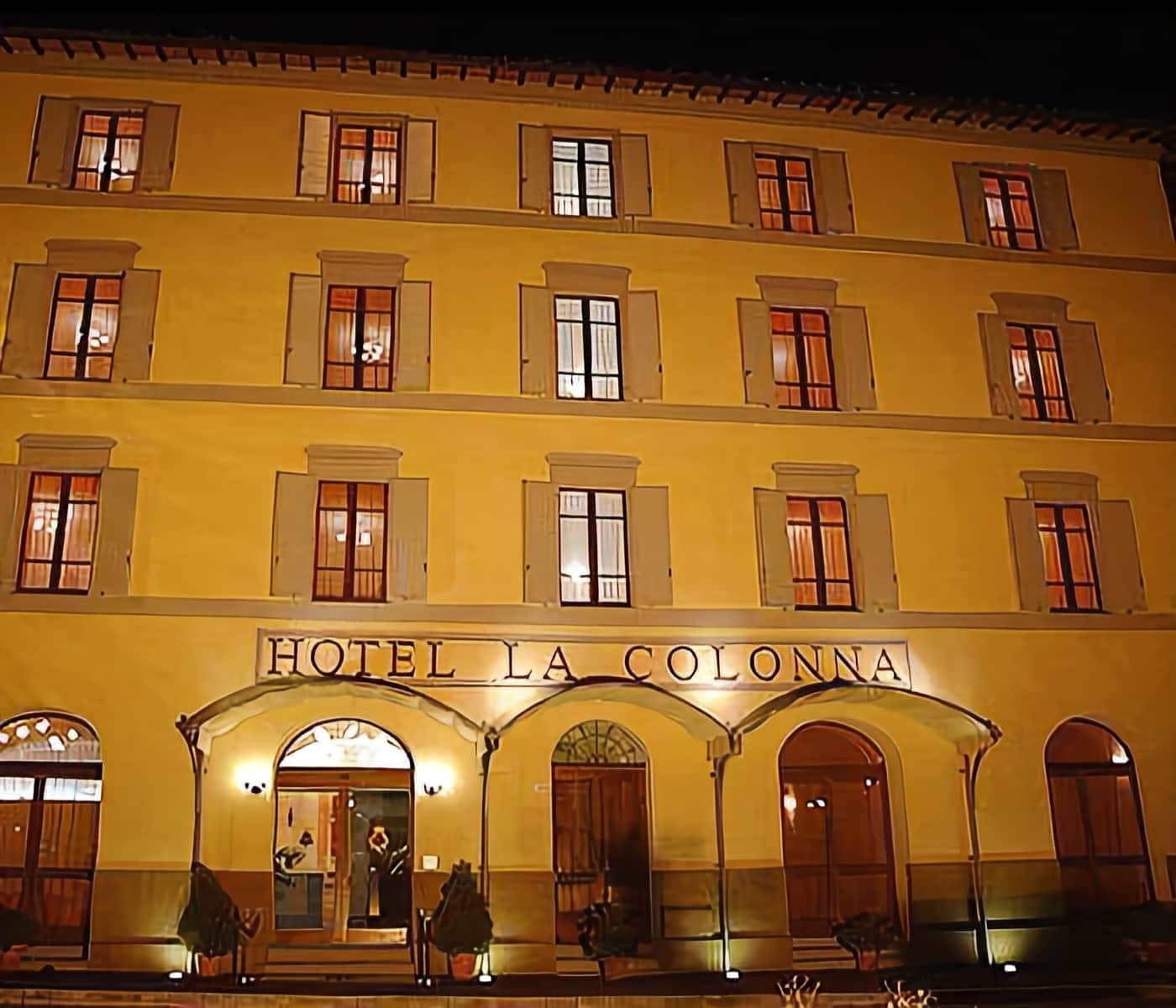 Hotel La Colonna Siena Exterior foto